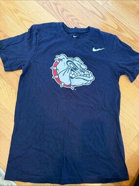 Nike Navy Short-Sleeve Gonzaga Bulldog Graphic Tee